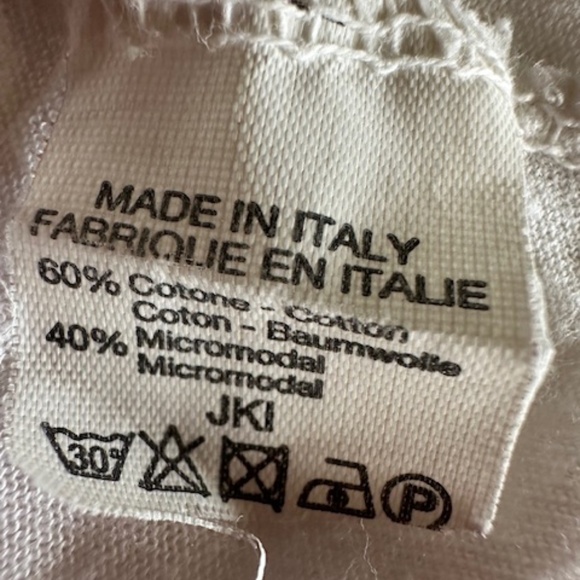 Small women's white crop top - Picture 7 of 7